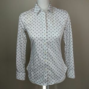Banana Republic white button up shirt